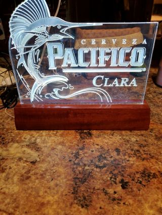 Cerveza Pacifico Clara Neon Tech Lighted Beer Sign