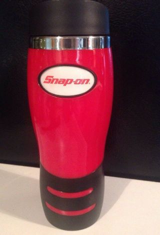Snap On Tools Collectable Red & Black Next Travel Mug With Slide Top