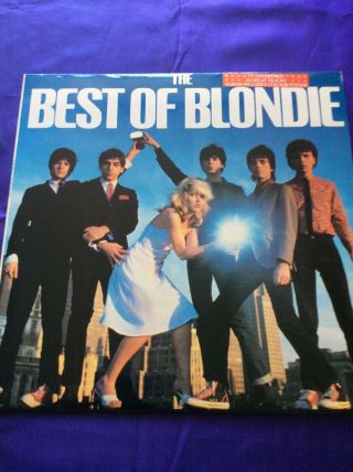 Best Of Blondie,  Album & Poster,  12” Vinyl Lp Record