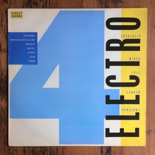 Various - Street Sounds Electro 4 - Lp Record Vinyl Album - Hip Hop Electronic