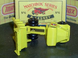 Matchbox Lesney Euclid Quarry Truck 6 b2 BPW D - C bif pin SC1 EX/NM crafted box 8