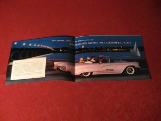 1959 Ford Thunderbird Dealer Sales Brochure Vintage Booklet Showroom 2