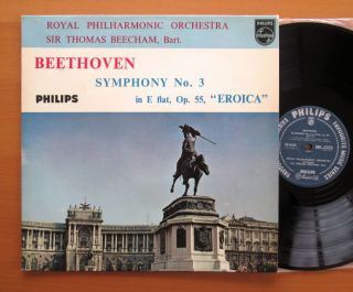 Sbl 5233 Beethoven Symphony No.  3 Eroica Sir Thomas Beecham Near Philips