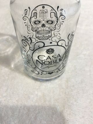 Casa Noble Day of the Dead Candy Skull Glass Shot Glasses 2