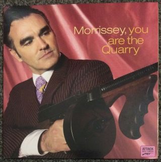 Morrissey - You Are The Quarry Rare 2004 Lp On Attack,  06076 - 86001 - 1 - W/ Inner