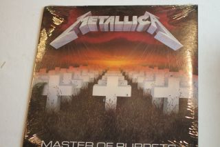 Metallica - Master Of Puppets - Lp Vinyl - / - 1986 Release
