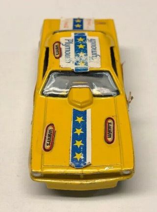 HOT WHEELS REDLINE 1969 Don Prudhomme The Snake Coca - Cola Yellow Black Interior 3