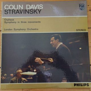 Sal 3490 Stravinsky Orpheus,  Symphony In 3 Movements / Davis / Lso Hi - Fi Stereo