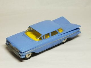Vintage 1/43 Corgi 1959 Chevrolet Impala 4 Door Sedan Blue