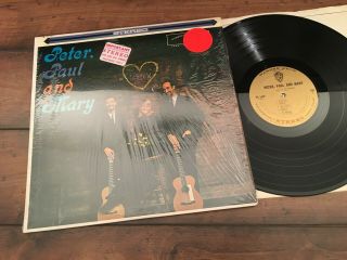 Peter,  Paul And Mary (s/t) 1962 Warner Vitaphonic Stereo Ws1449 W/shrink Nm - /nm -