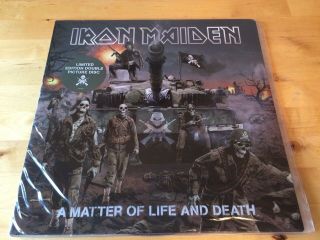 Iron Maiden - A Matter Of Life And Death Picture Disc Vinyl Record 2006