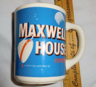 Vintage Maxwell House Coffee Mug Cup Usa Good To Last Drop