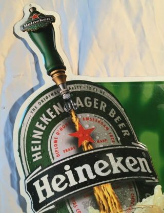 Heineken Beer Metal/Tin Sign - Colors 2