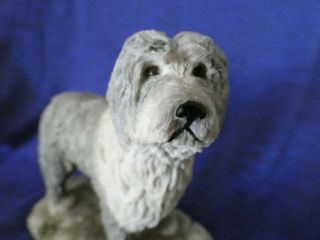 Old English Sheepdog Statue,  Arista Designs,  Scotland Signed,  Perfect,