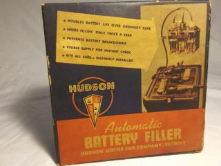 Hudson Motor Car Co Nos Automatic Battery Filler Tool Kit Rare Hornet