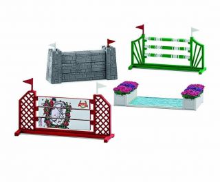 Accessories Play Set Toys Schleich 42271 Show Jumping Course With Obstacles