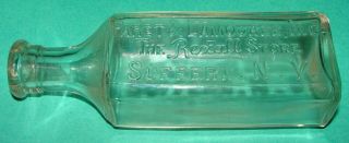 Antique Suffern Ny Drug Store Bottle - Paret & Lamouree / Rexall - Medicine
