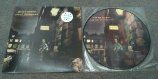David Bowie - Rise & Fall Of Ziggy Stardust - Rare 12 " Picture Disc Lp With Slee