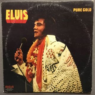 Elvis Presley - Pure Gold - 33 Rpm Record Album - 1975 Release