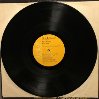 ELVIS PRESLEY - PURE GOLD - 33 RPM RECORD ALBUM - 1975 RELEASE 4