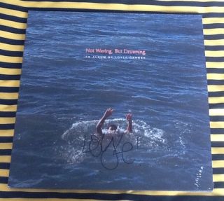Loyle Carner Not Waving But Drowning Hand Signed Autographed Lp Album Vinyl 2019