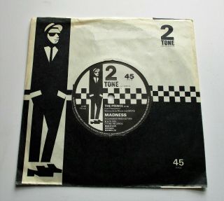 Madness - The Prince Uk 1979 Two Tone 7 " Single Paper Labels