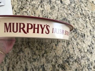 Rare Murphy Irish Stout Beer Tray Lady’s Well Brewery Brewed In Cork,  Ireland 5