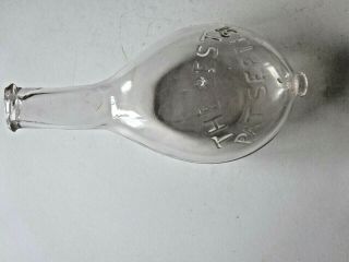 Best Feeding Bottle Molded Glass Baby Milk Bottle Pat.  1891 3