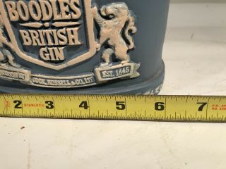 Rare Blue Boodles British Gin Bottle Retail Display Stand London Dry Gin 4