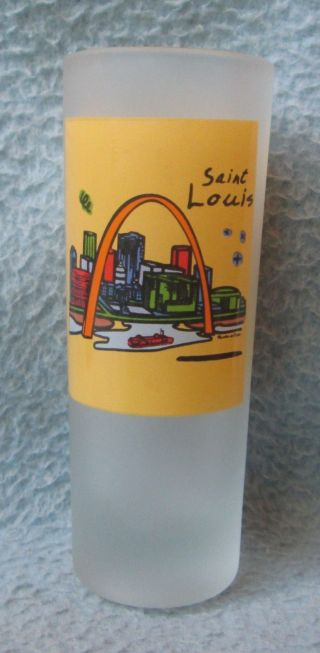 Arch Saint Louis Missouri Souvenir Tall Shot Glass