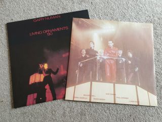 Gary Numan - Living Ornaments 79 and 80 Box Set (Vinyl) inc Tour & Merch.  sheets 4