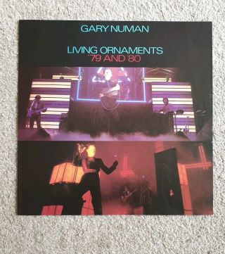 Gary Numan - Living Ornaments 79 and 80 Box Set (Vinyl) inc Tour & Merch.  sheets 5