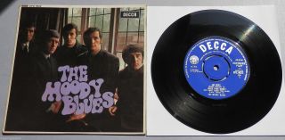 The Moody Blues - Moody Blues Ep Uk 1965 Decca 1st Press Un - Boxed 7 " Ep P/s