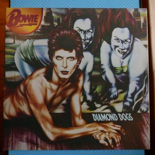 David Bowie Diamond Dogs Vinyl Lp Uk 1974 A1/b1 Oly Matrix