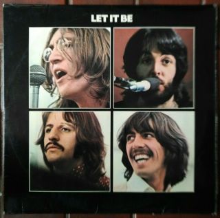 THE BEATLES - LET IT BE BOX SET WITH BOOK PSX 1 2U/3U ALL APPLE 2