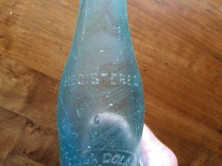 antique Straight Sided COCA - COLA Bottling Battle Creek Michigan bottle Coke 3