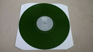 Nirvana - Bleach LP Army Green Sub Pop Tupelo TUPLP6 Mudhoney Soundgarden 3