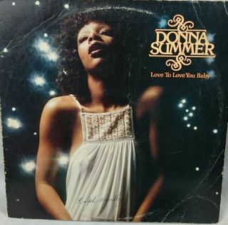 Love To Love You Baby Donna Summer  Lp Record