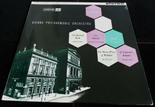 Mendelssohn / Weber / Berlioz: Overtures - Rudolf Kempe HMV ASD 330 ED1 LP 2