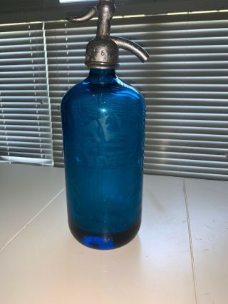 Vintage Seltzer Bottle Stewart Sparkling Water Brooklyn York Czech
