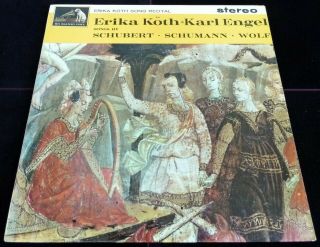 Schubert / Schumann / Wolf: Song Recital - Erika Koth Hmv Asd 565 Lp