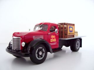 1949 International Kb8 Tabletop Diecast Truck Golden Fleece Custom Graphics