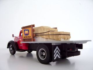 1949 International KB8 Tabletop Diecast Truck Golden Fleece Custom Graphics 5