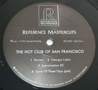 The Hot Club Of San Francisco - Yerba Buena Bounce - 2011 Double Vinyl LP 5