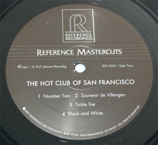 The Hot Club Of San Francisco - Yerba Buena Bounce - 2011 Double Vinyl LP 6