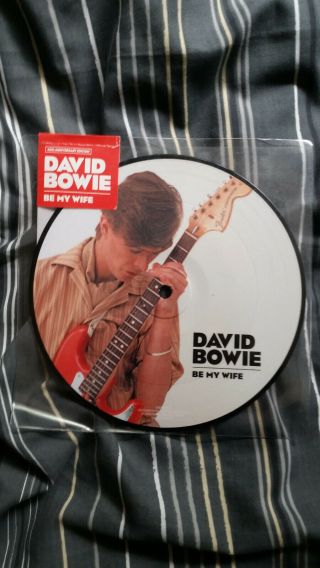 David Bowie Be My Wife Limited 40th Anniversary 7 Inch Picture Disc Single