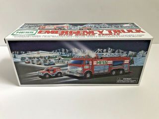 Hess 2005 Emergency Fire Truck With Rescue Vehicle