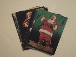 1994 Coca Cola Santa Claus Series 3 Ten Card Insert Set Collect - A - Card