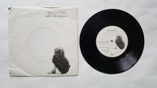 Tears For Fears Suffer The Children 7” Uk Includes Wino In White Picture Sleeve