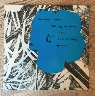 Rare Andy Warhol Velvet Underground Screen Test Falling Spikes White Label